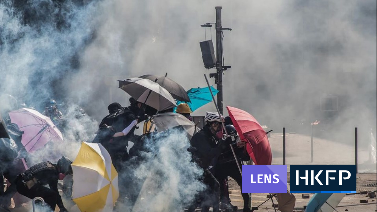 HKFP Lens: Tear gas vs. Molotovs – Remembering the siege of Hong Kong’s Poly-U