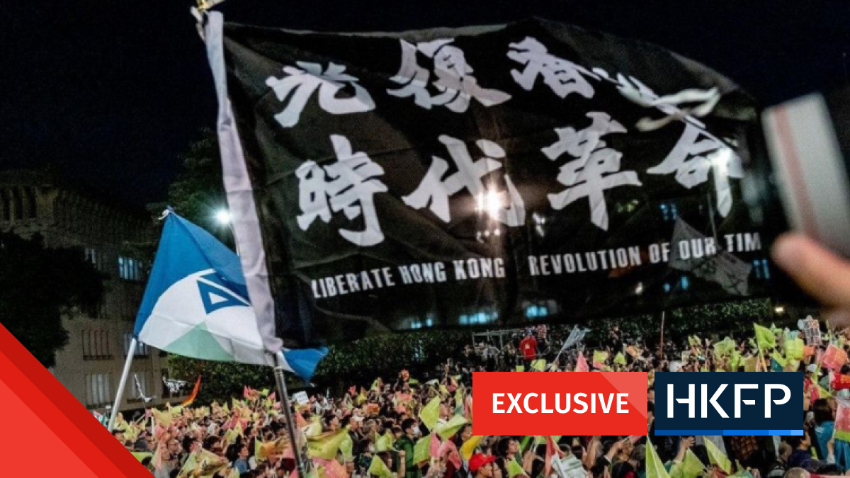Exclusive: Illegal protest slogan ‘immortalised’ by Hong Kong gov’t, says co-author
