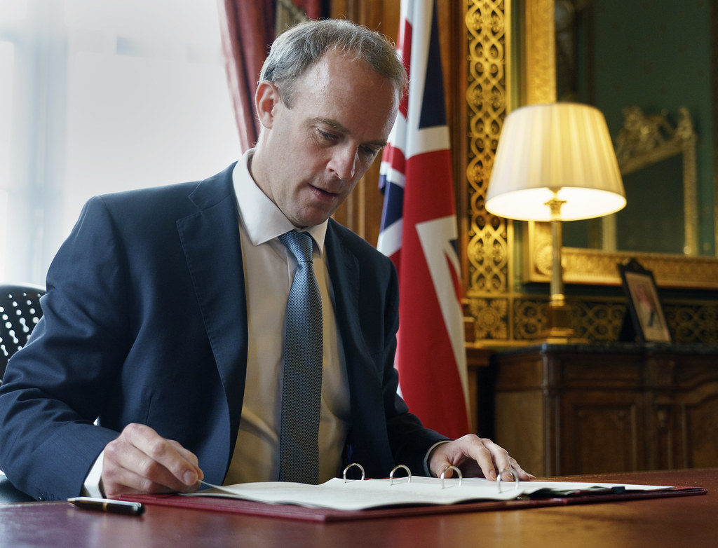 Dominic Raab Uk Foreign Minister