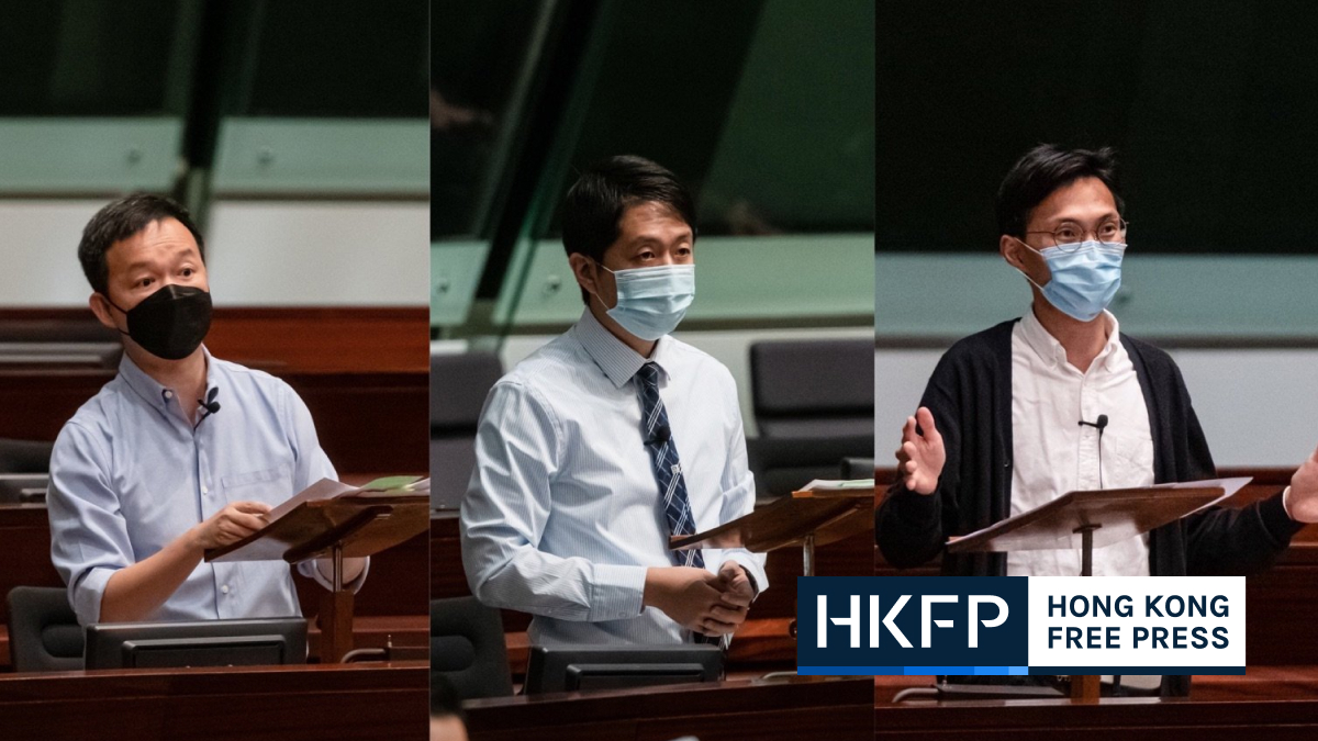 Hong Kong police arrest 3 pro-democracy ex-lawmakers in connection with throwing foul-smelling objects in legislature