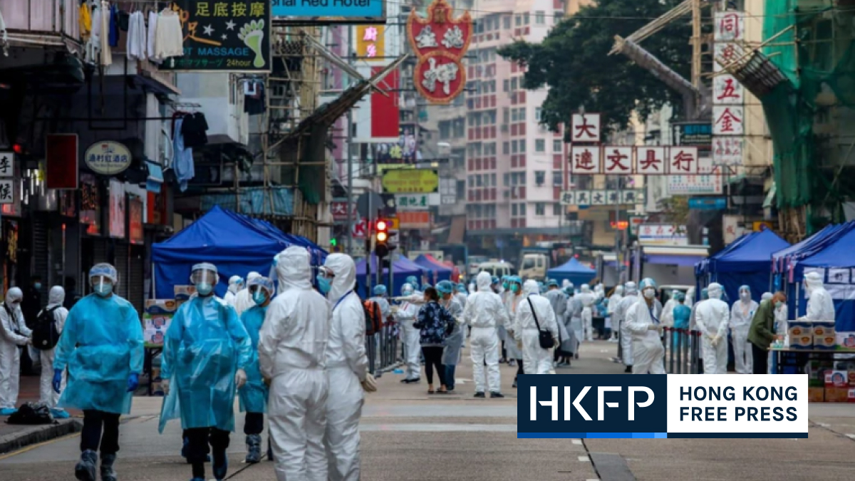 Hong Kong imposes first lockdown in 