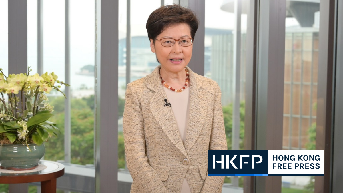 Hong Kong’s Carrie Lam wishes ‘happy birthday’ to local news outlet HK01