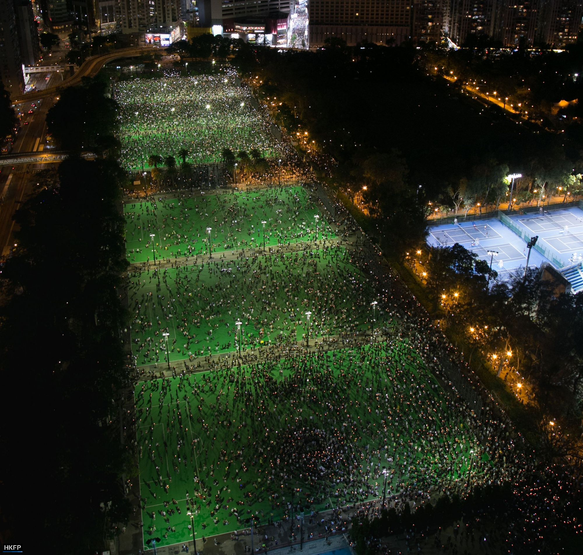Tiananmen Massacre vigil in 2020