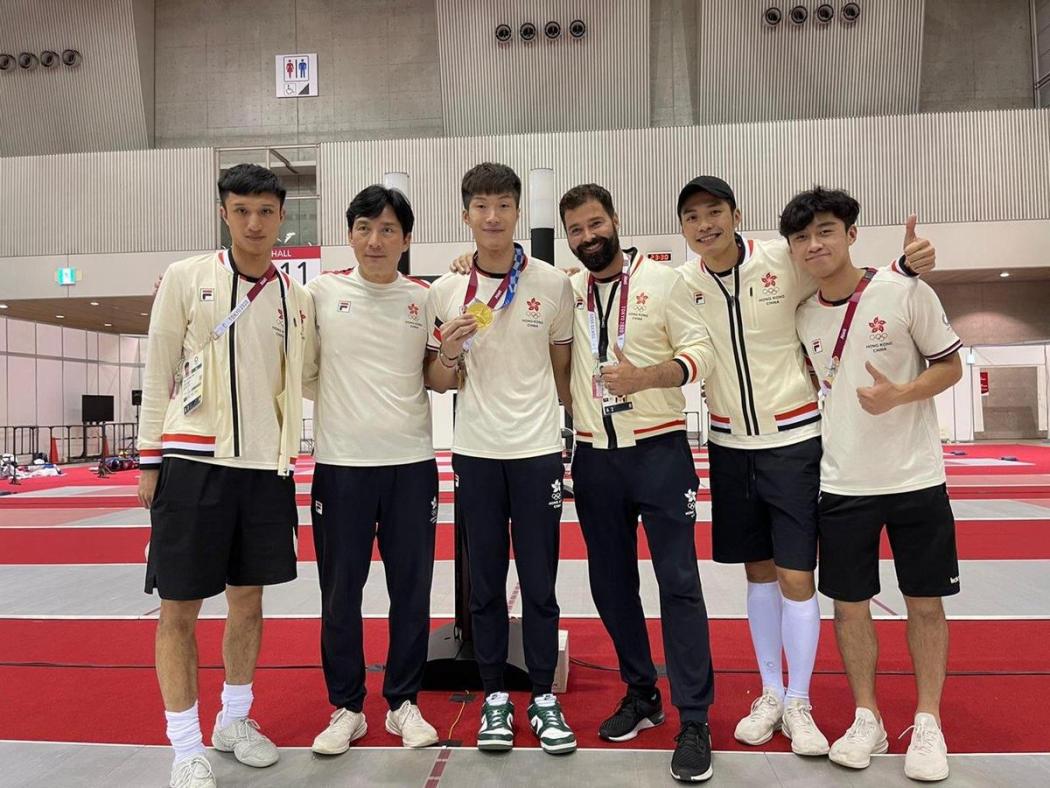 Edgar Cheung Tokyo Olympics fencing men's foil