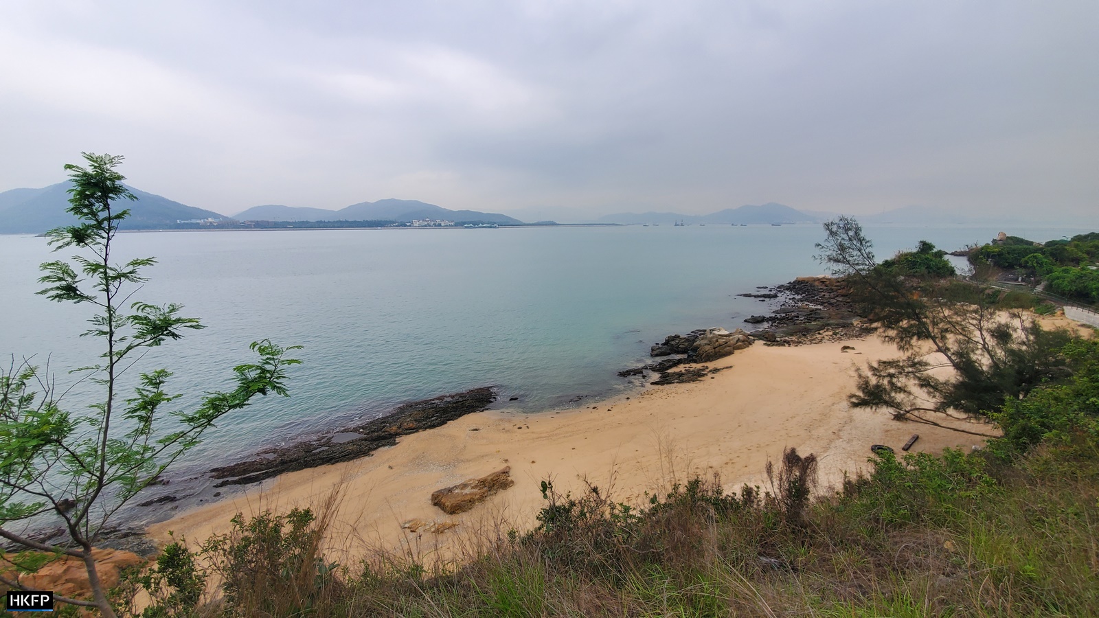 Beaches on Peng Chau Island