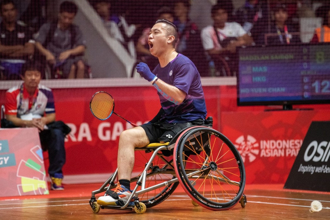 Daniel Chan para badminton sport