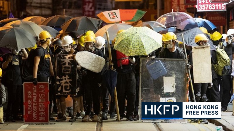 20 convicted of rioting near the China Liaison Office in Hong Kong in 2019