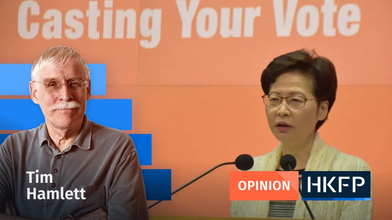 Opinion - Tim Hamlett - Carrie Lam election turnout feature