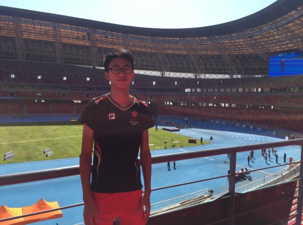Hei represented Hong Kong at the 2nd National Youth Games in Shanxi.