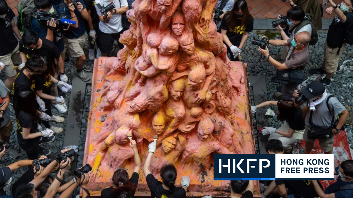 Removal of Tiananmen Massacre statue by University of Hong Kong sparks int’l condemnation