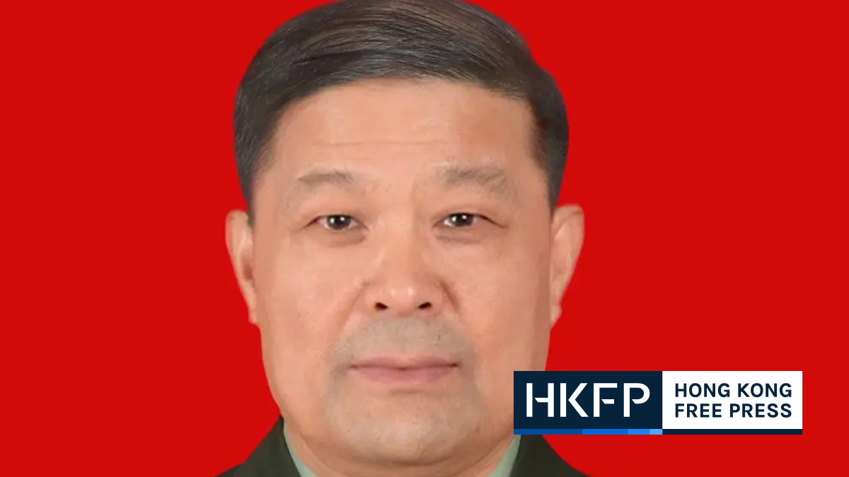 Former Xinjiang paramilitary chief appointed Hong Kong garrison commander