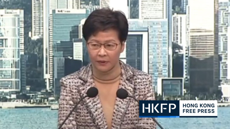 carrie lam mask