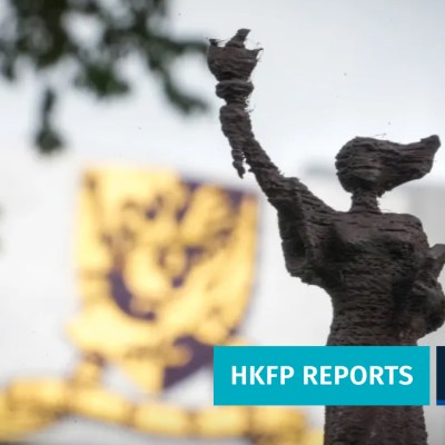 In Pictures: Anonymous Hong Kong students hide miniatures of vanished Tiananmen crackdown statue around campus