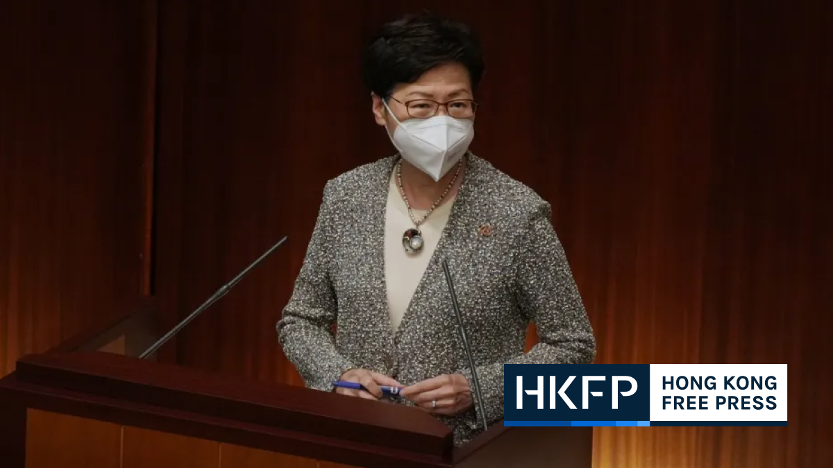 carrie lam legco question answer feat