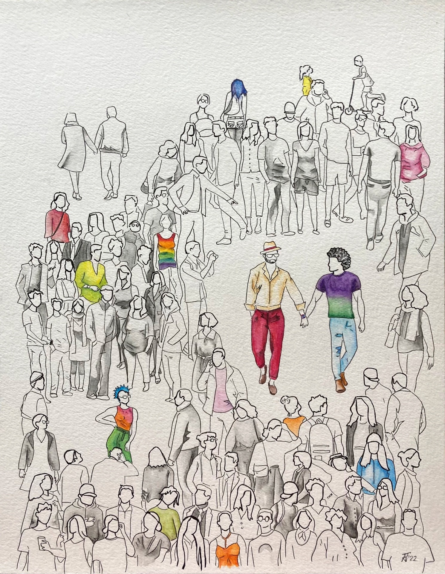 “Colours of Humanity” Arts Prize 2022 Community Artist Category Winner – Amrita Tandon