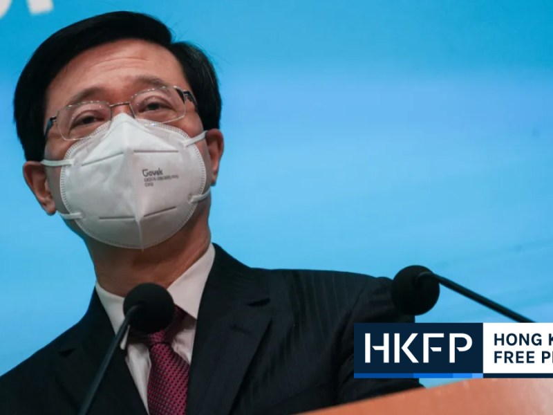 Hong Kong leader John Lee dodges questions on local security law timeline, introduces new advisors