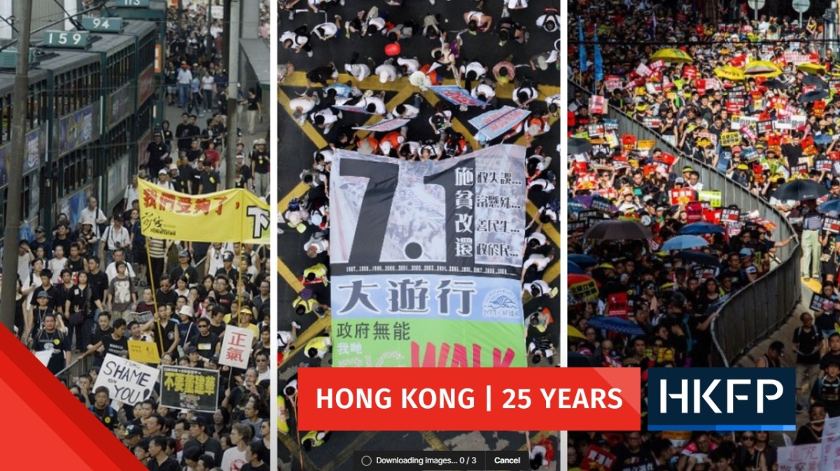 Timeline: Hong Kong’s July 1 carnival of dissent – how 17 years of protest demands fell silent