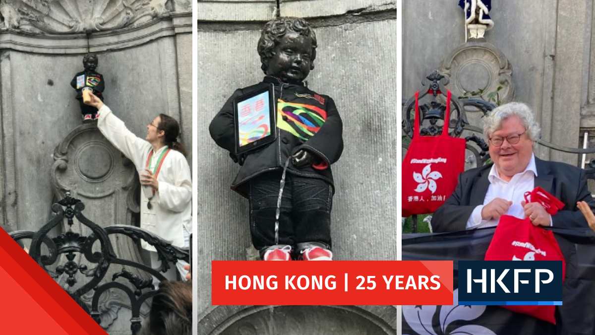 Brussels axes plan to adorn statue with celebratory Hong Kong gov’t costume after complaints