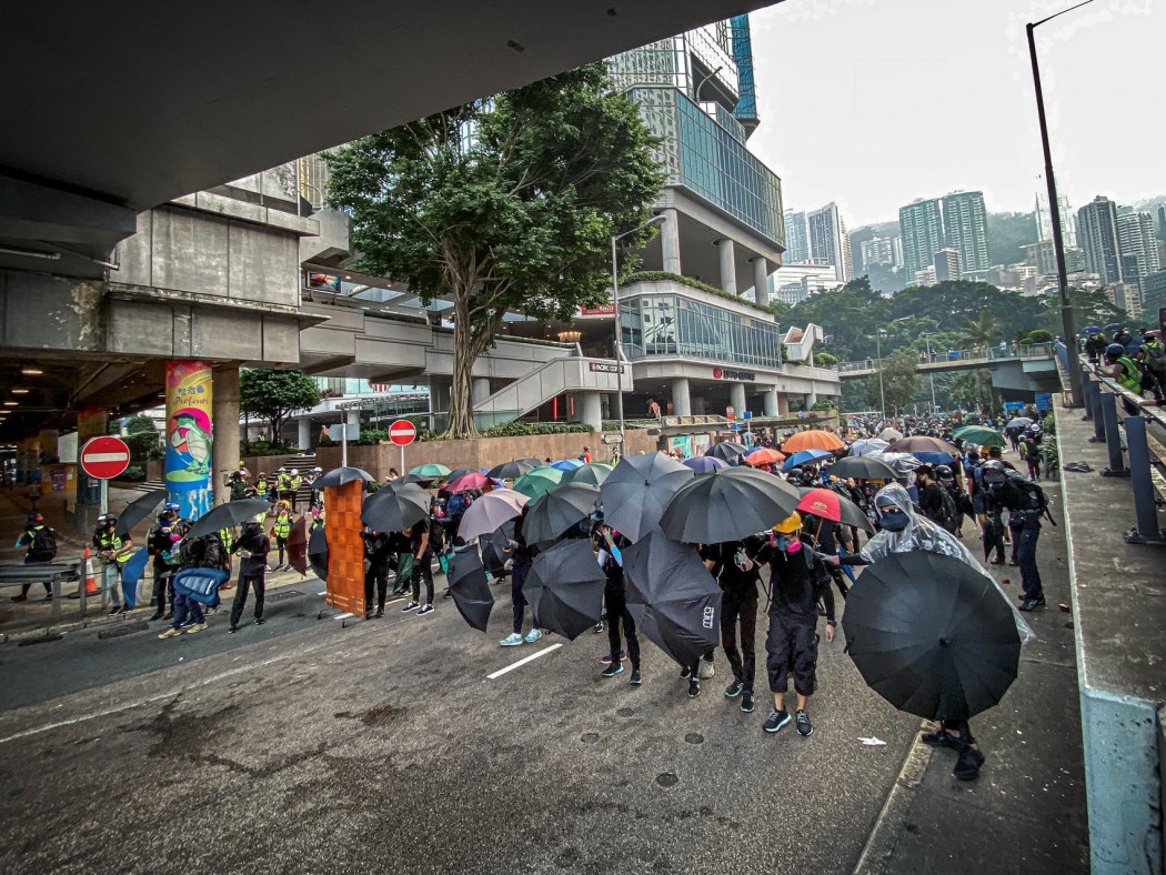 September 29, 2019 protest umbrella Admiralty