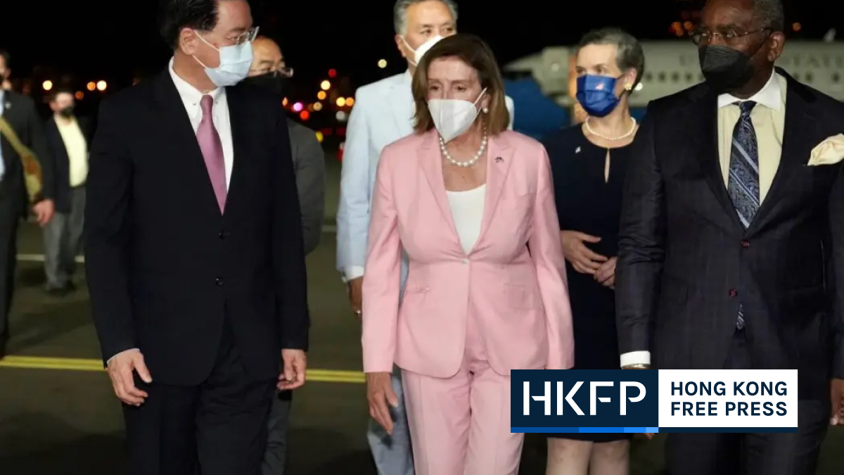 Nancy Pelosi in Taiwan feature