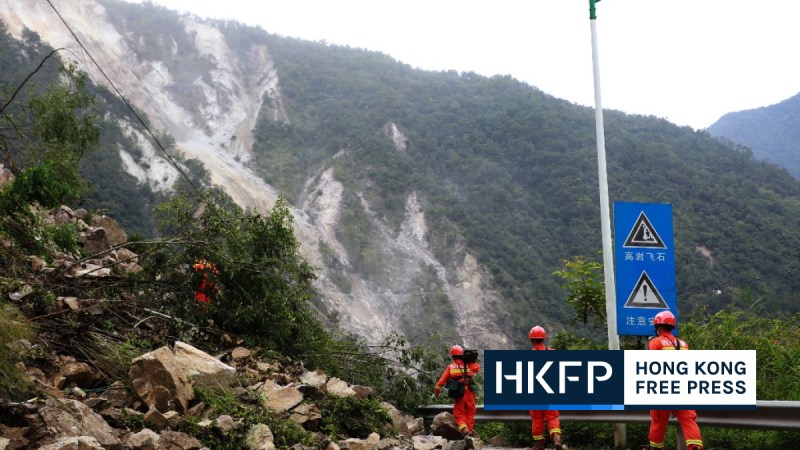 AFP China quake rescue feat