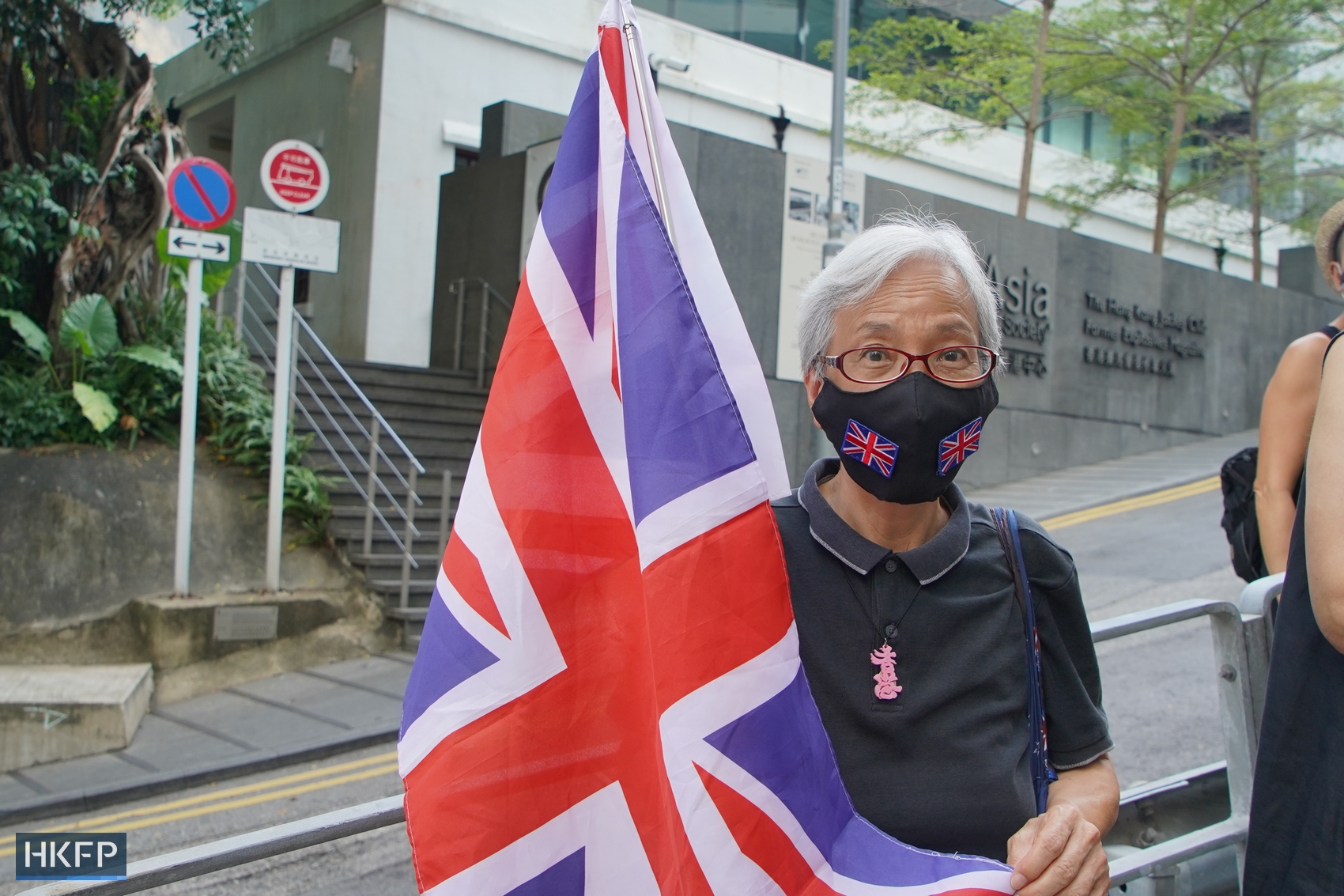 Grandma Wong british flag colonial rule colonialism