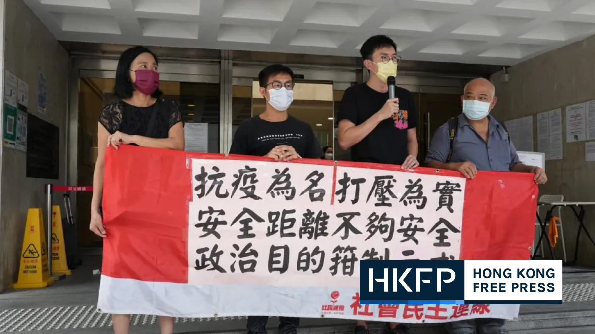 Hong Kong pro-democracy party contacted by police about plans for China’s National Day