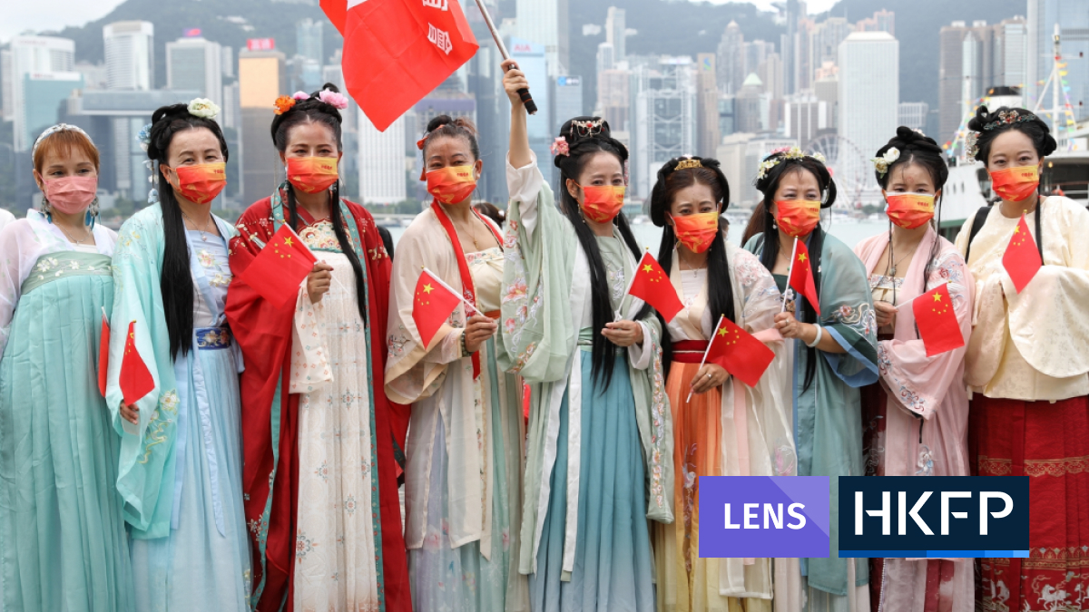 HKFP Lens: Pro-Beijing groups celebrate China’s National Day in traditional dress