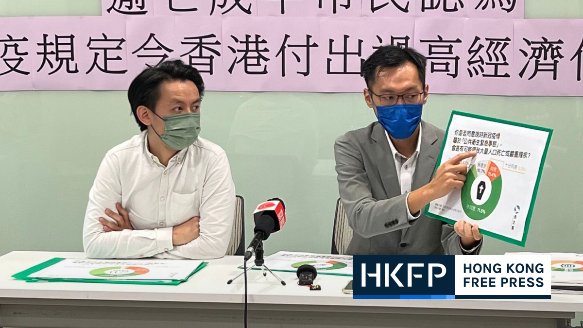 75% of Hongkongers disagree city is in ‘public health emergency’, majority oppose Covid Vaccine Pass: survey