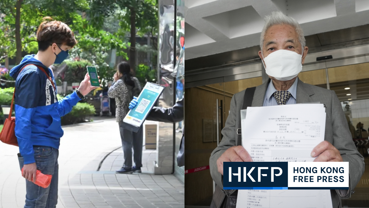 Covid-19: Hong Kong’s ‘king of judicial reviews’ launches legal challenge against Vaccine Pass and contact tracing app