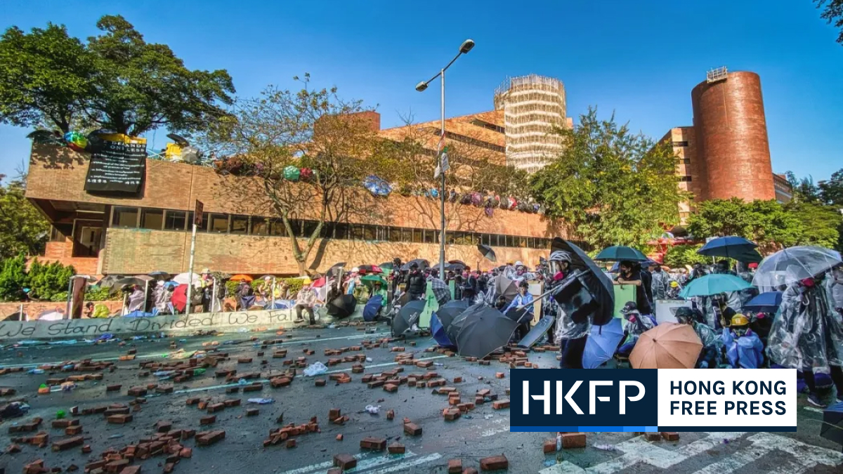 3 Hongkongers sentenced to up to 18 months of jail after accepting plea deal over riot case related to 2019 PolyU siege