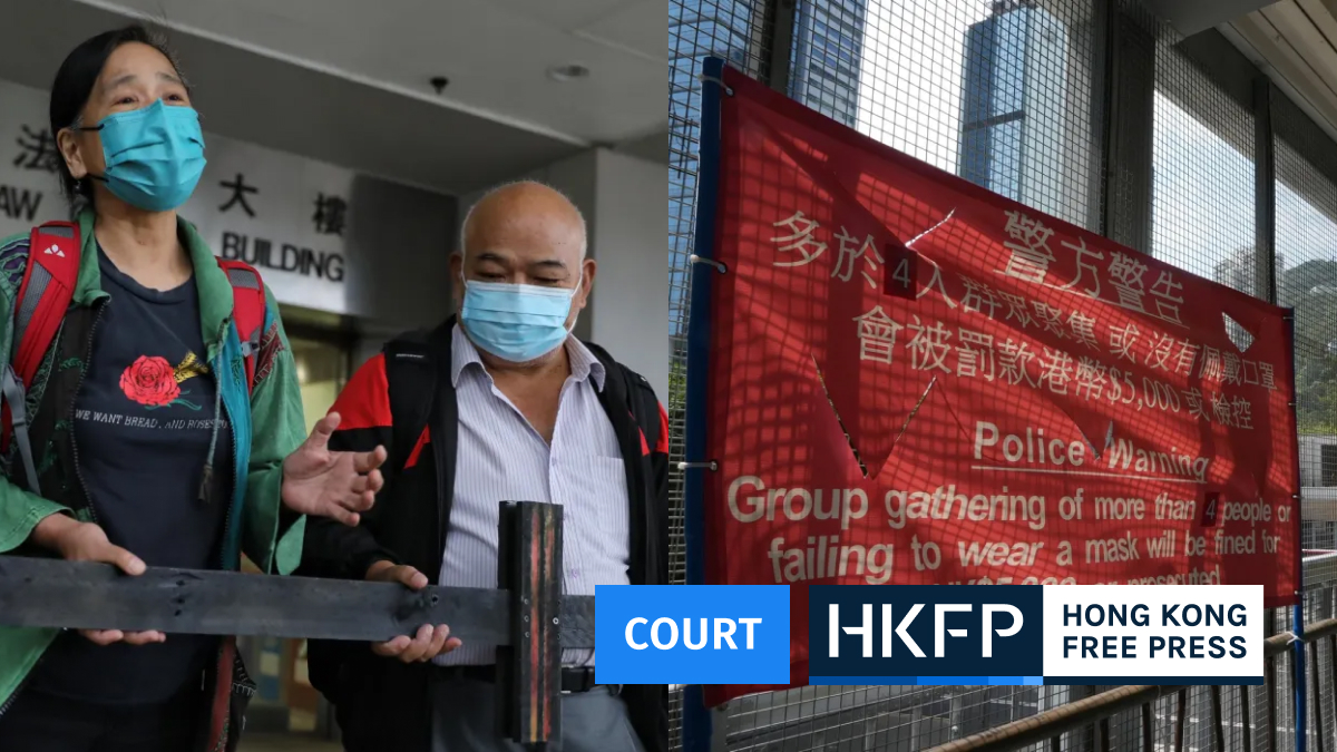 Members of Hong Kong pro-democracy party fined HK$4,500 each for violating Covid-19 gathering limit at 2020 protest