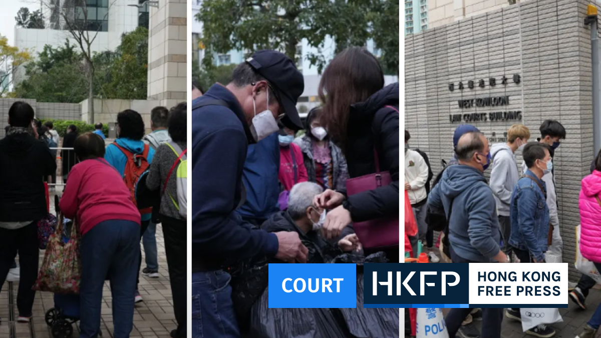 Hong Kong 47: Questions over long lines to witness trial, as some queue but leave before hearing begins