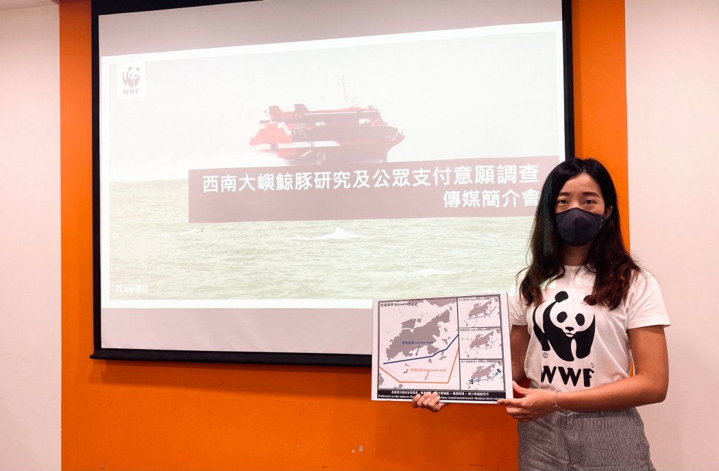 Doris Woo, Project Manager for Cetacean Conservation, WWF-Hong Kong
