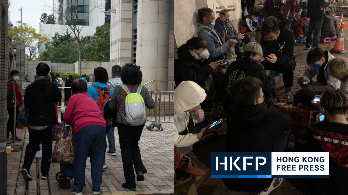 Hong Kong 47: Questions over long lines to witness trial, as some queue but leave before hearing begins