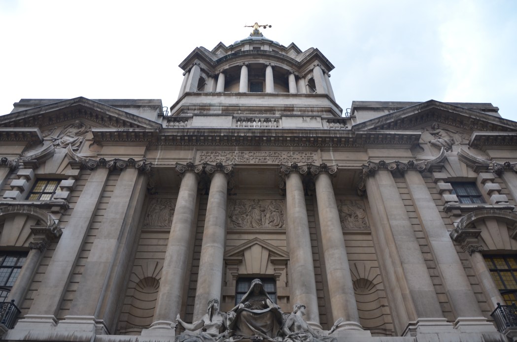 The Central Criminal Court of England and Wales, commonly referred to as the Old Bailey, in London. File photo: Wikicommons.