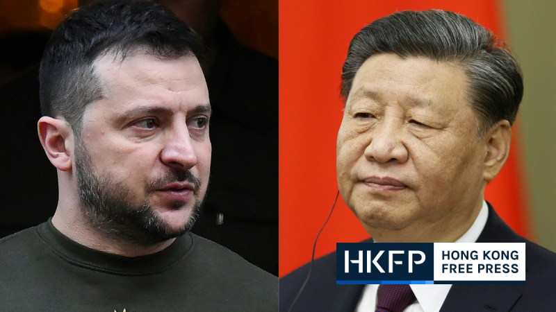 AFP Xi Zelensky call