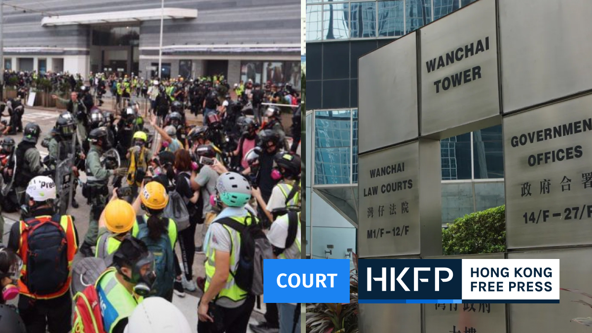 8 Hong Kong protesters jailed for up to 34 months over rioting in 2019 protest