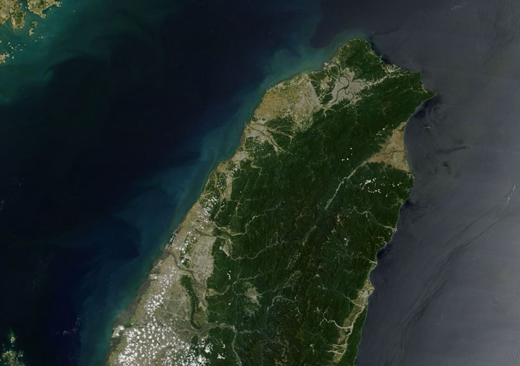 An aerial view of northern Taiwan. Photo: Wikicommons.