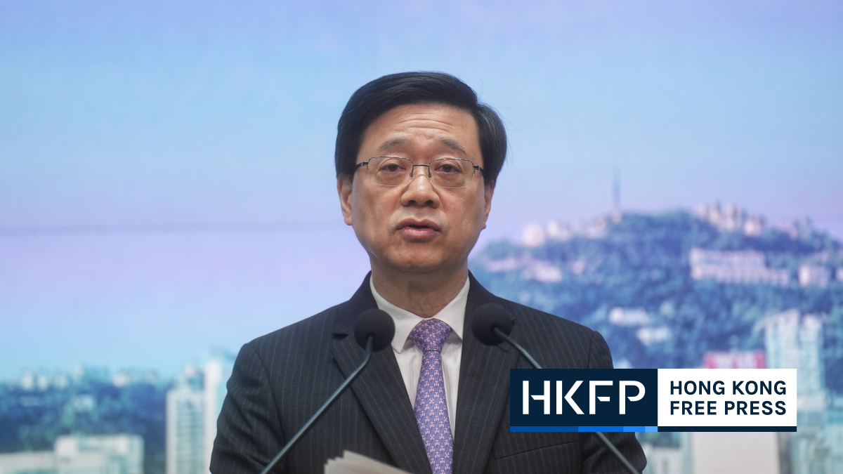 John Lee - Hong Kong Free Press HKFP
