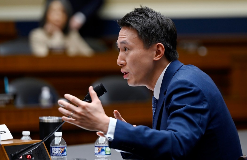 TikTok CEO Shou Zi Chew testifies before the House Energy and Commerce Committee hearing on "TikTok: How Congress Can Safeguard American Data Privacy and Protect Children from Online Harms," on Capitol Hill, March 23, 2023, in Washington, DC. Photo: Olivier Douliery/AFP.