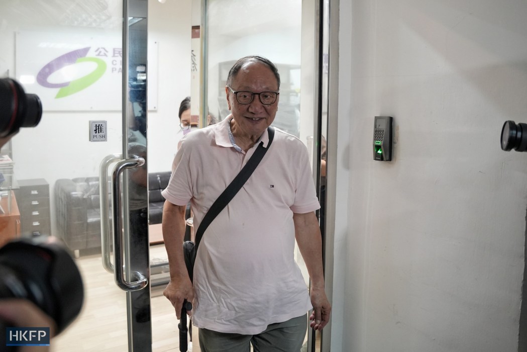 Barrister and founding member of the Civic Party Stephen Char on May 27, 2023. Photo: Kyle Lam/HKFP.