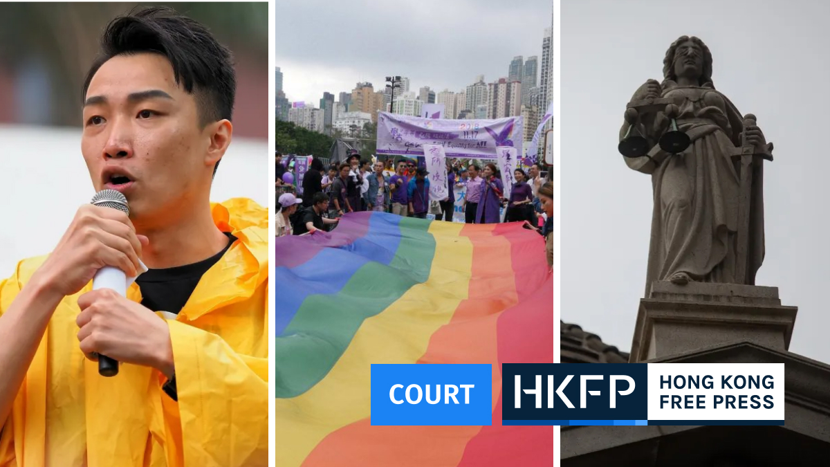 Hong Kong’s top court hears LGBTQ activist Jimmy Sham’s appeal for overseas same-sex marriage recognition