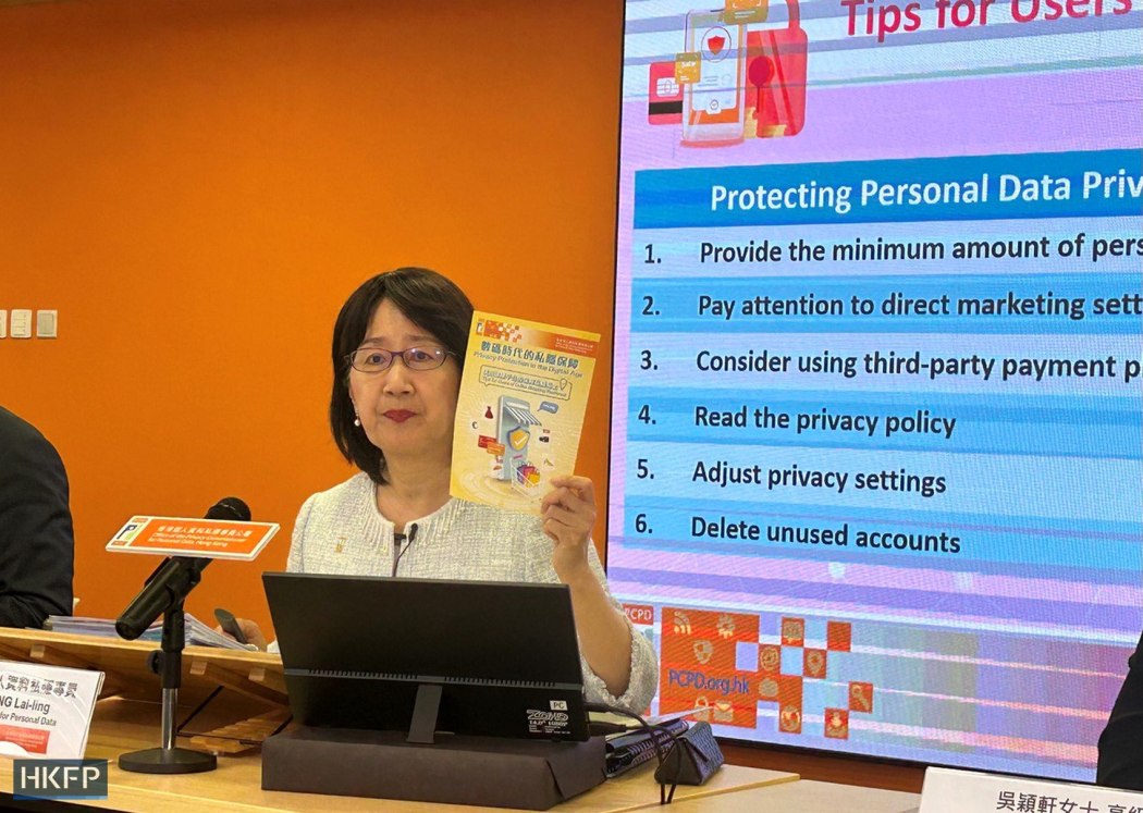 Privacy Commissioner for Personal Data Ada Chung