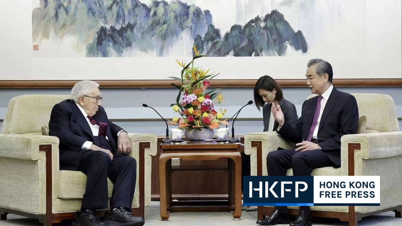 AFP China is 'impossible to contain,' Wang Yi tells Henry Kissinger