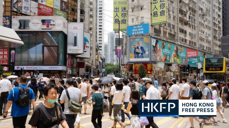 Hong Kong's mid-year population rises, buoyed by temporary 'mobile' residents,' as locals continue to leave