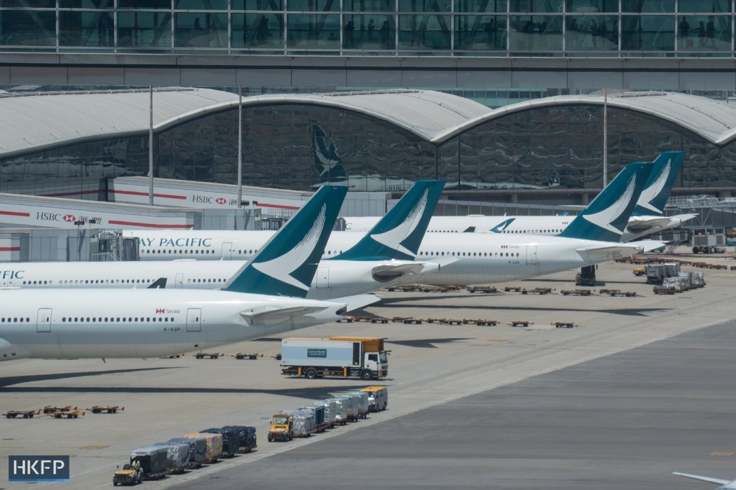 Cathay airplane