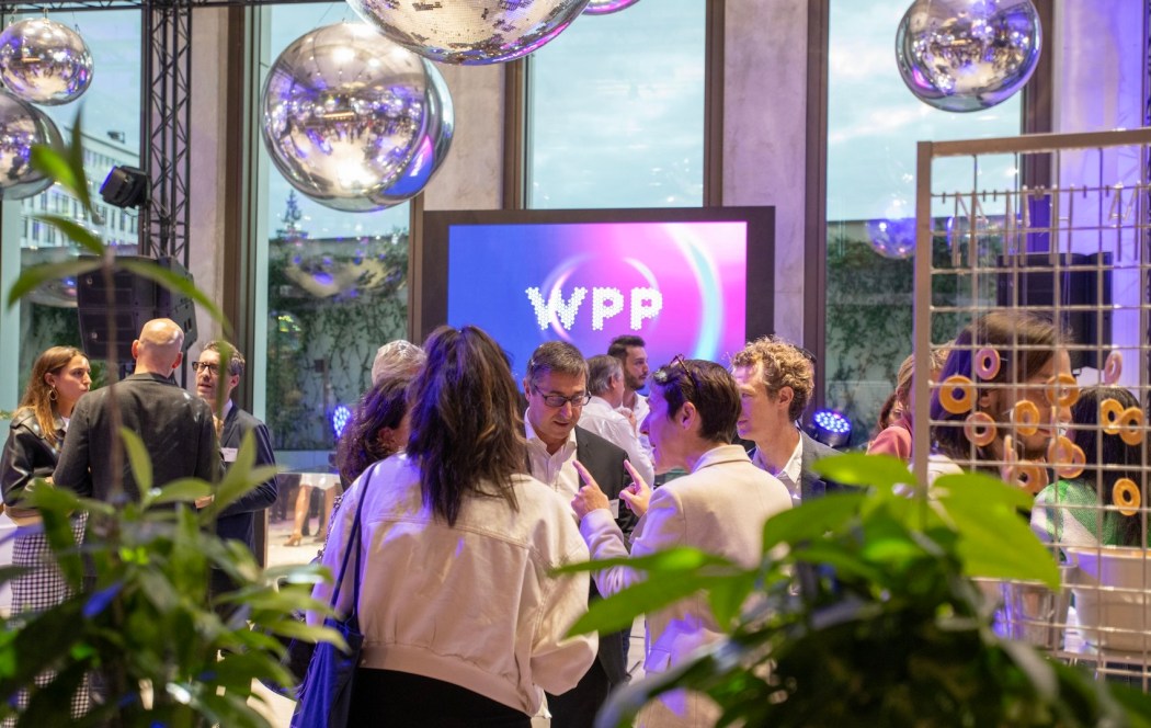 WPP welcomes over 250 clients and partners to the opening night of its new campus in Paris. File photo: WPP, via Facebook.