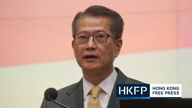 Hong Kong gov't expected to face larger deficit than expected, finance minister says citing weak land sales