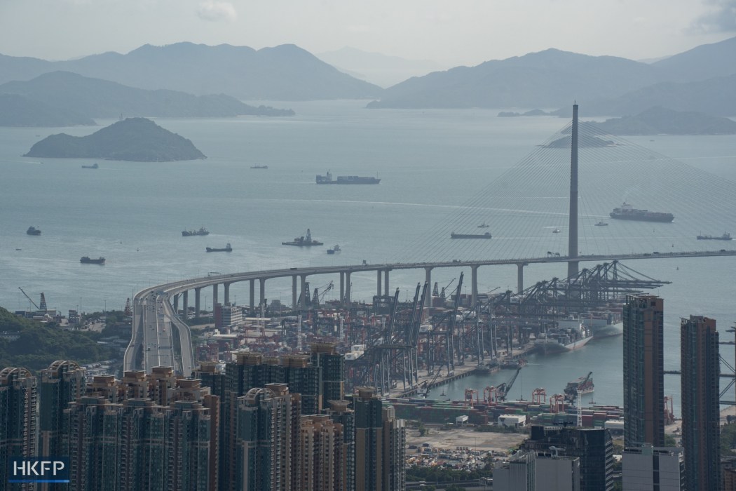 Hong Kong waters, city view, sea
